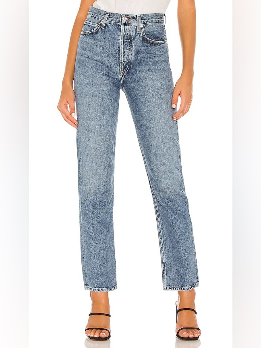 Agolde 90’s Pinch Waist Jeans in Navigate Size 26